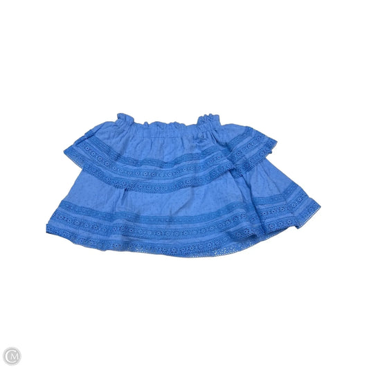 Skirt Mini & Short By Clothes Mentor In Blue, Size: L