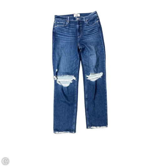 Jeans Straight By Paige In Blue, Size: 30
