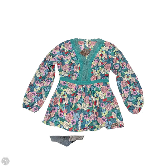 Top Long Sleeve By Matilda Jane In Multi-colored, Size: S