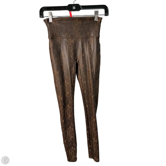 Pants Leggings By Spanx In Animal Print, Size: S