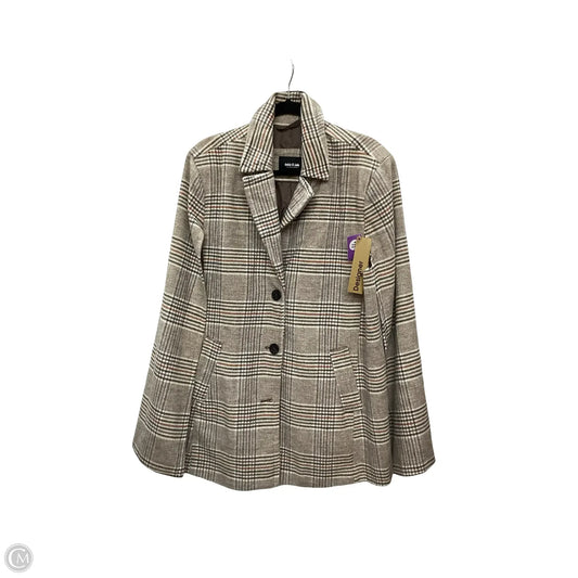 Designer Coat Peacoat By Ookie & Lala In Brown, Size: Xl