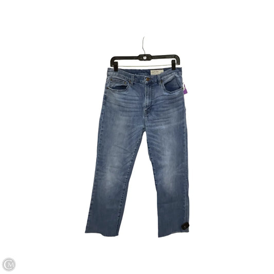 Designer Jeans Straight By Pistola In Blue Denim, Size: 12