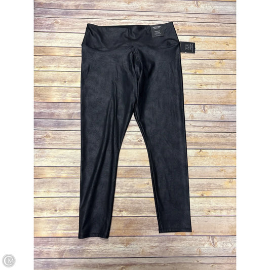 Pants Leggings By Simply Vera In Black, Size: Xl