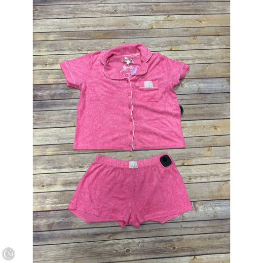 Pajamas 2pc By Juicy Couture In Pink, Size: S