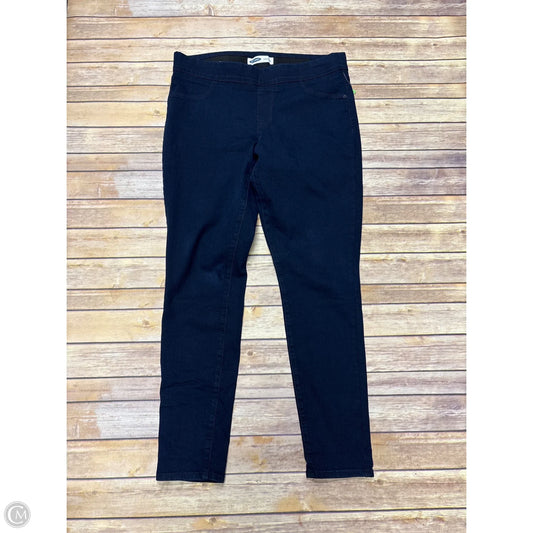 Pants Leggings By Old Navy In Blue, Size: 16