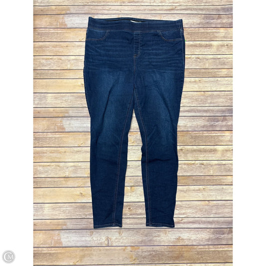 Pants Leggings By Old Navy In Blue, Size: 18