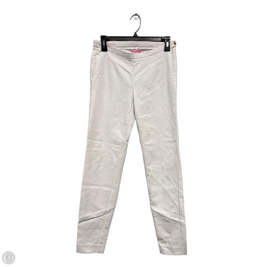Pants Designer By Lilly Pulitzer In White, Size: 4