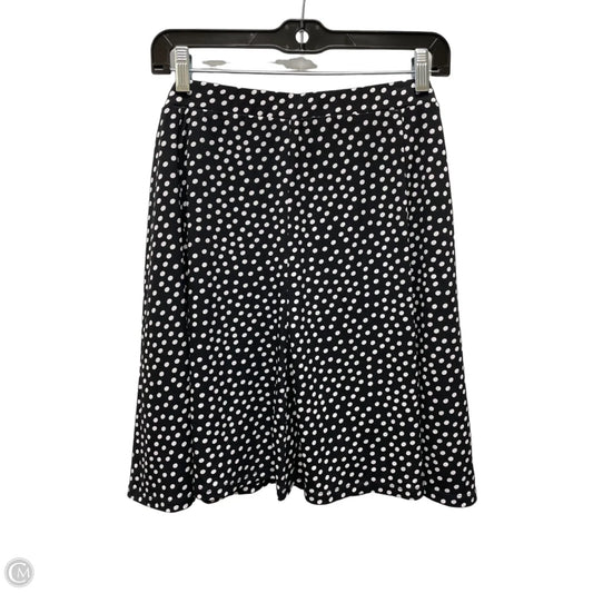 Skort By Susan Graver In Polkadot Pattern, Size: 18