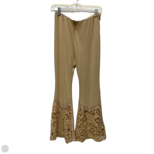 Pants Leggings By Umgee In Tan, Size: 8