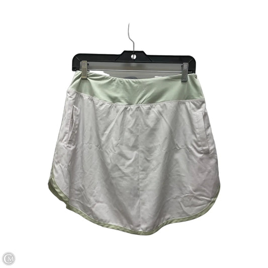 Skort By Simply Southern In Green & White, Size: 12