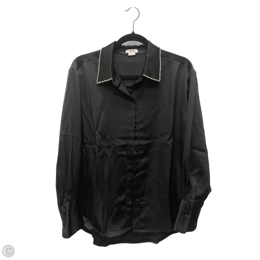 Top Long Sleeve Designer By Jason Wu In Black, Size: M