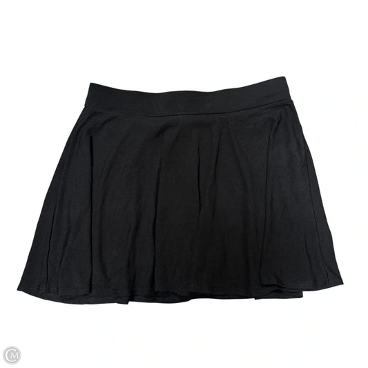 Skirt Mini & Short By Clothes Mentor In Black, Size: 26