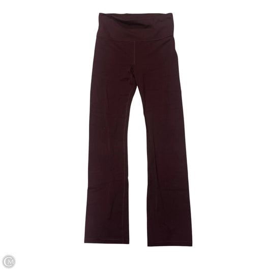Pants Leggings By Athleta In Maroon, Size: M