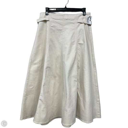 Skirt Maxi By Banana Republic In Beige, Size: 8