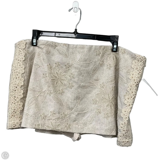 Skort By Altard State In Cream, Size: Xl