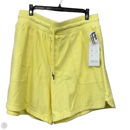 Shorts By Athleta In Yellow, Size: L
