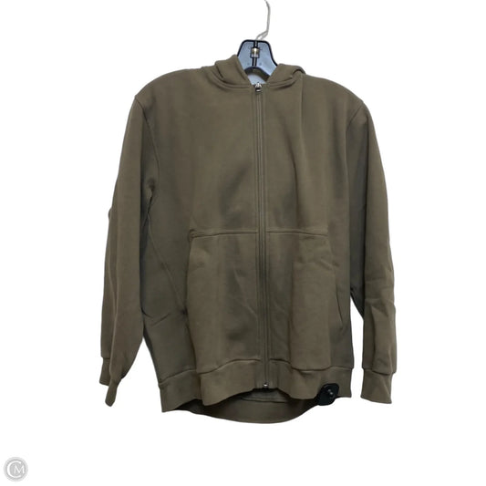 Athletic Sweatshirt Hoodie Designer By Lululemon In Brown, Size: Xs