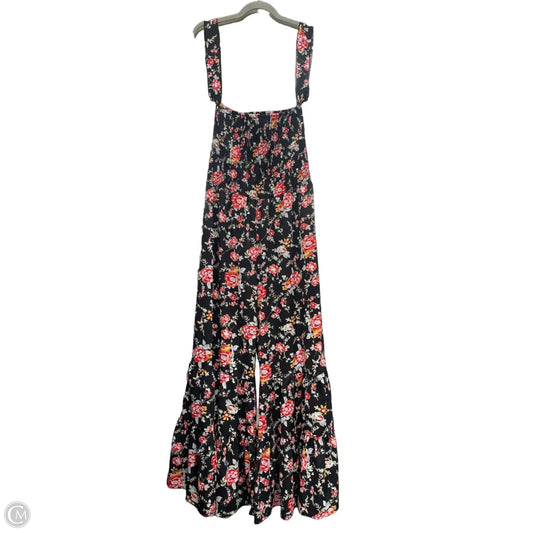 Jumpsuit By Umgee In Floral Print, Size: M