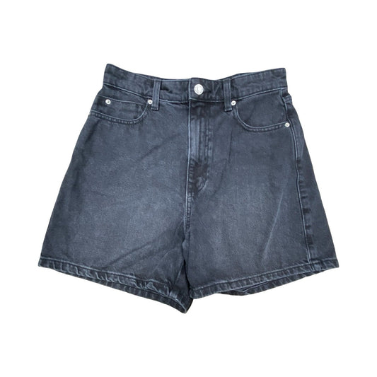 Shorts By Zara In Black Denim, Size:4