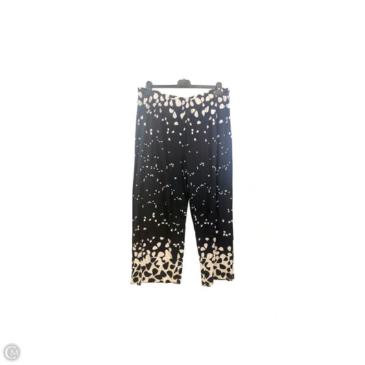 Pajama Pants By Alfani In Black & White, Size: Xl