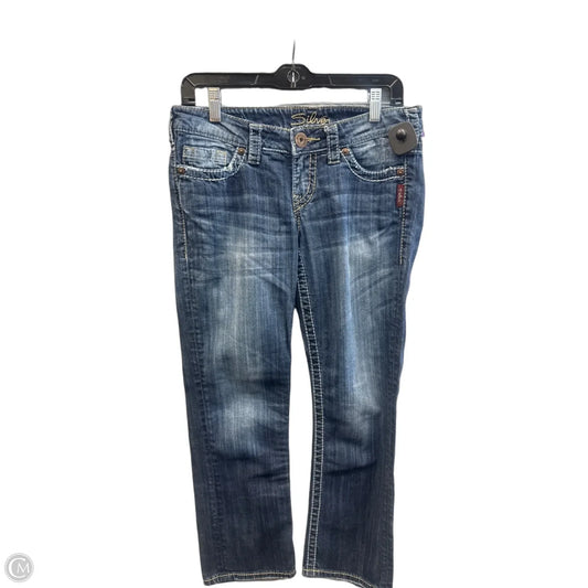 Capris By Silver In Blue Denim, Size: 6
