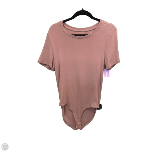 Bodysuit By Gap In Pink, Size: L