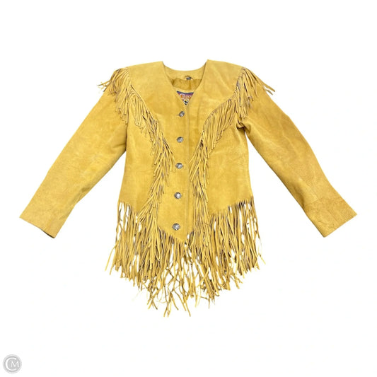 Jacket Other By Clothes Mentor In Tan, Size: S