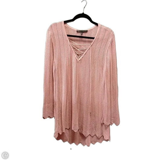 Sweater By White House Black Market In Pink, Size: L
