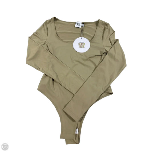 Bodysuit By Princess Polly In Tan, Size: S
