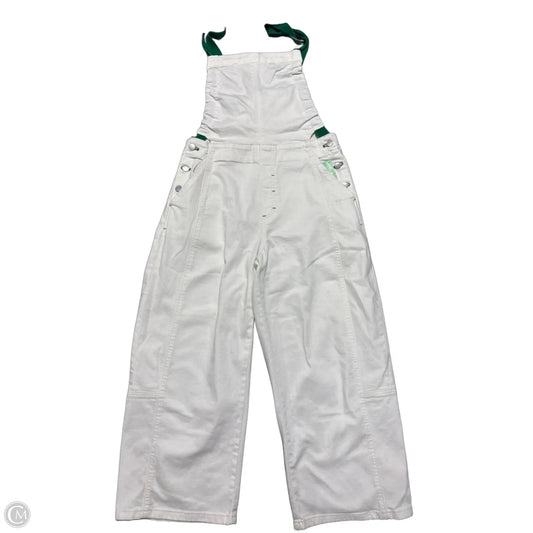 Overalls By Pilcro In Green & White, Size: S