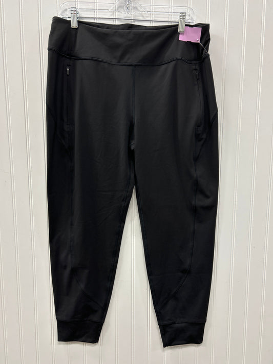 Athletic Pants By Athleta In Black, Size:L