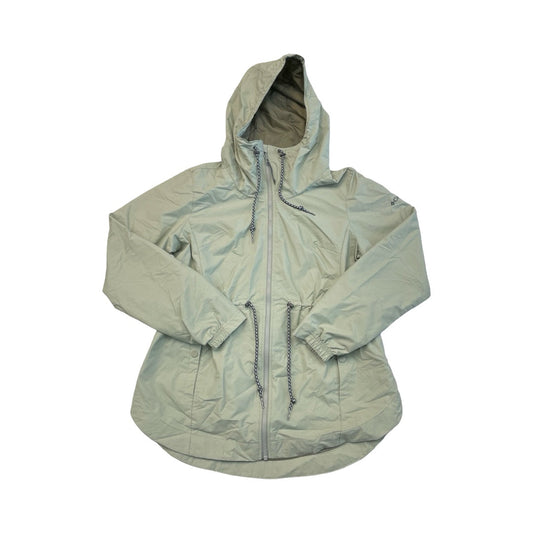 Jacket Windbreaker By Columbia In Green, Size:S