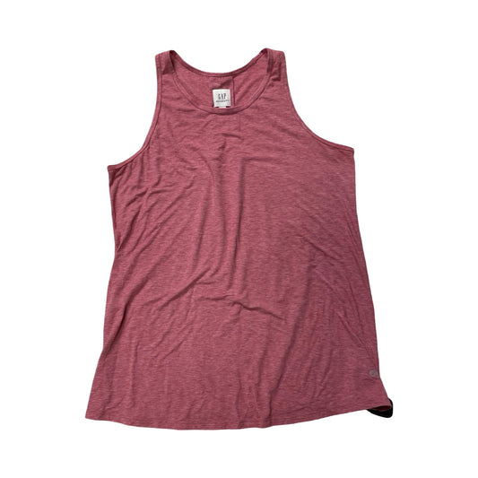 Mat Tank Top By Gap In Pink, Size:M