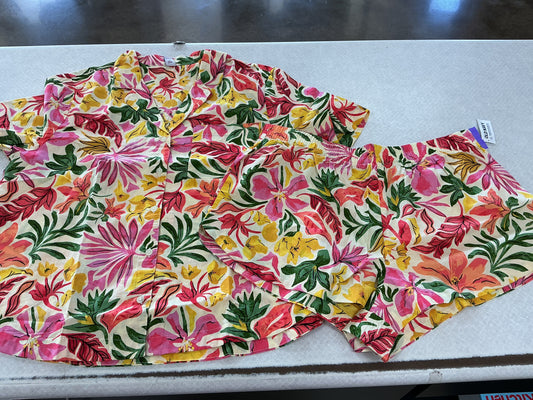 Shorts Set By Old Navy In Floral Print, Size:L