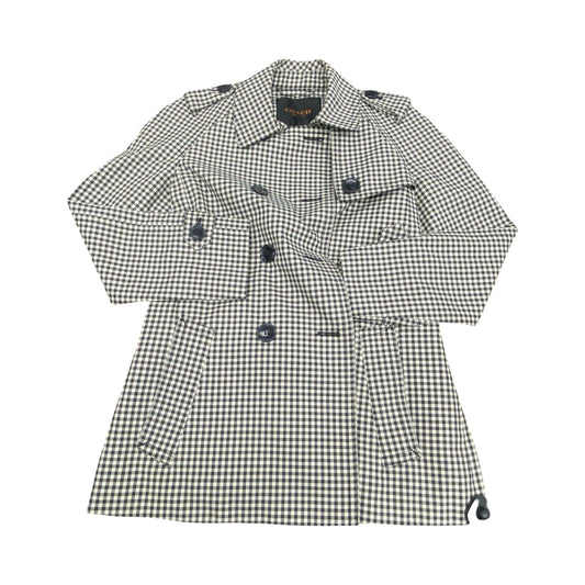 Jacket Designer By Coach In Checkered Pattern, Size:Xs