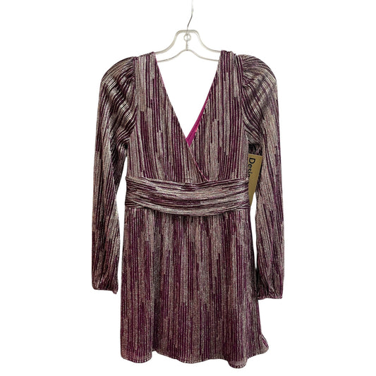 Dress Designer By Lilly Pulitzer In Purple & Silver, Size:Xs
