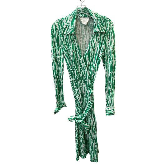 Dress Designer By Diane Von Furstenberg In Green, Size:14