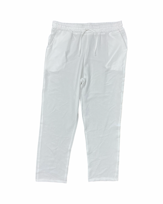 Pants Lounge By Clothes Mentor In White, Size:2X