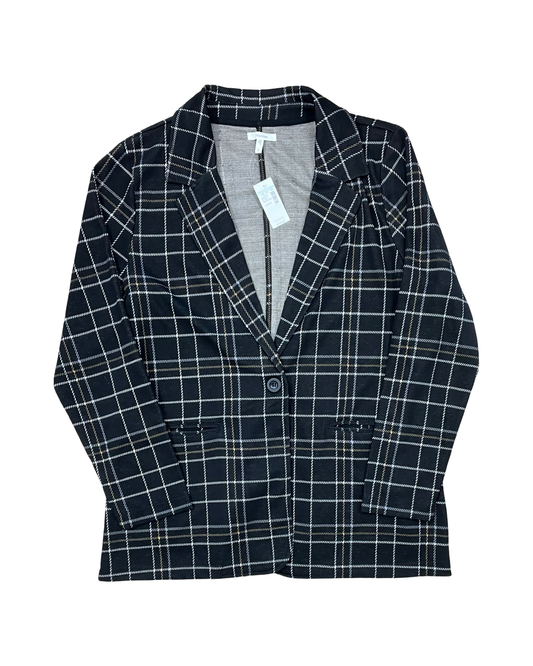 Blazer By Maurices In Black & White, Size:L