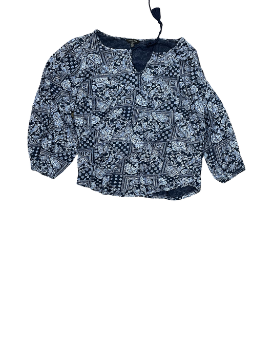 Top Ls By Lucky Brand In Blue, Size:S