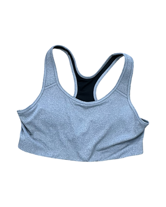 Athletic Bra By Avia In Grey, Size:L