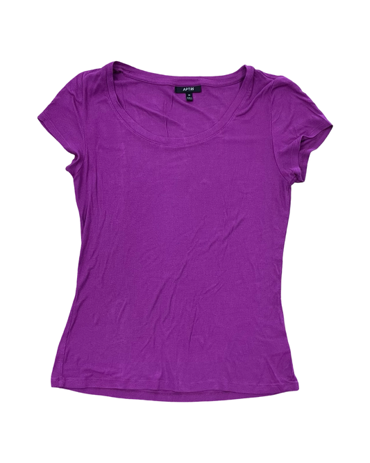 Top Ss By Apt 9 In Purple, Size:M