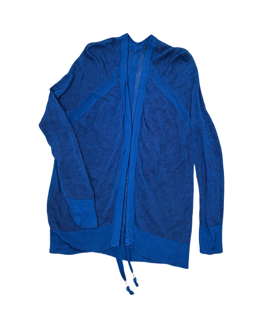 Cardigan By White House Black Market In Blue, Size:L