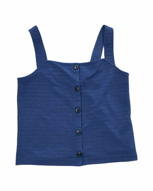 Top Sleeveless By J. Crew In Blue, Size:S